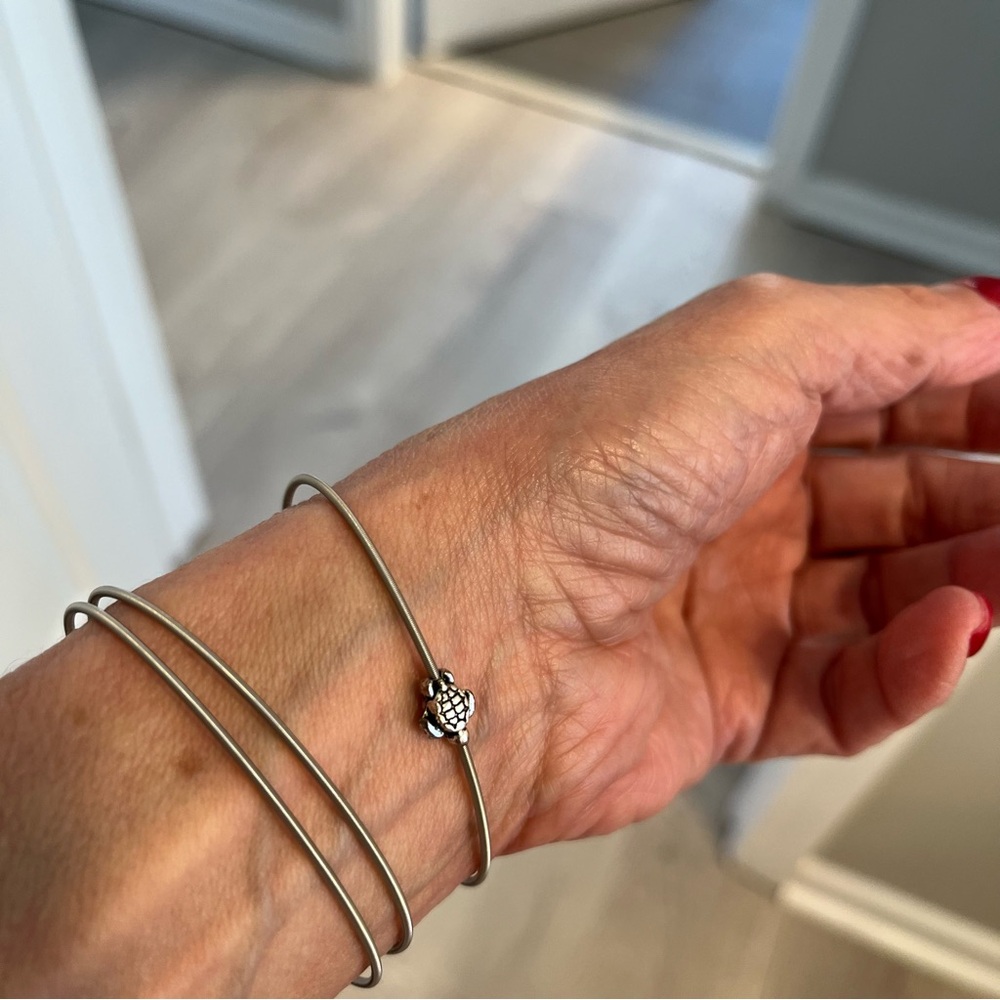 Diya set of 3 stainless steel bracelets